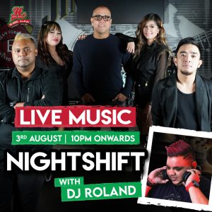 Citymax-Nightshift Band with DJ Roland